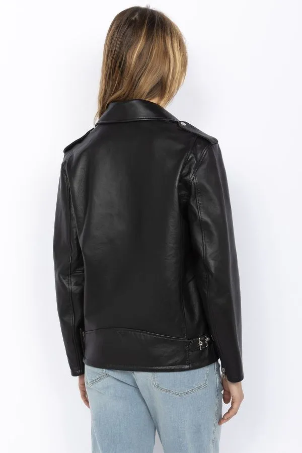 Chaqueta Mujeres Schott Lcwaubrey Black