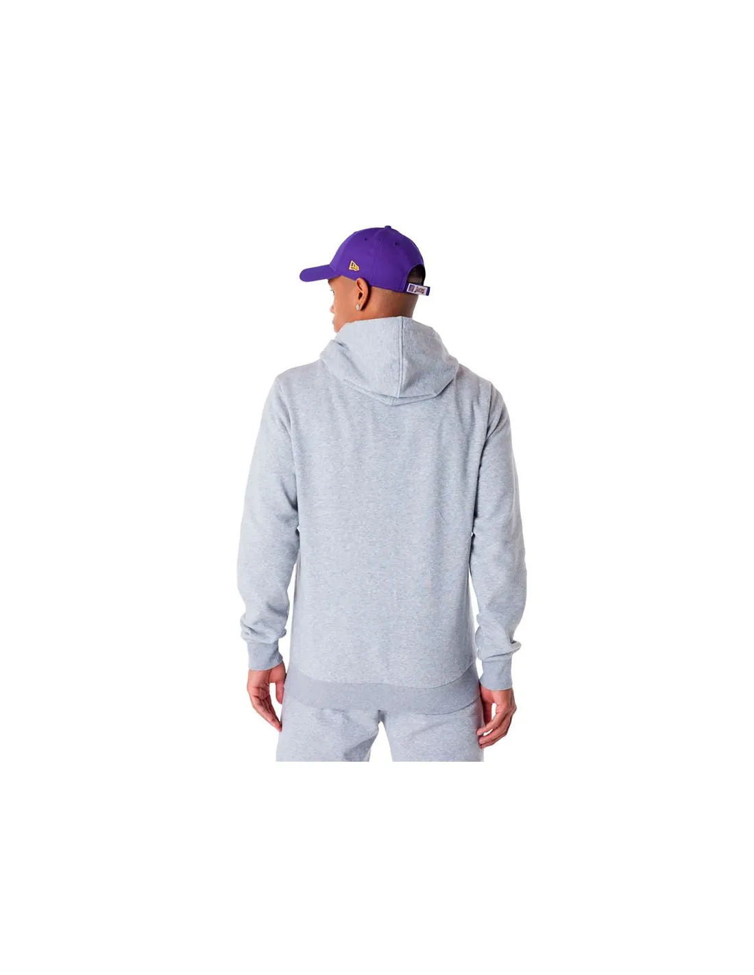 Chaqueta New Era NBA Essentials LA Lakers Gris Hombre