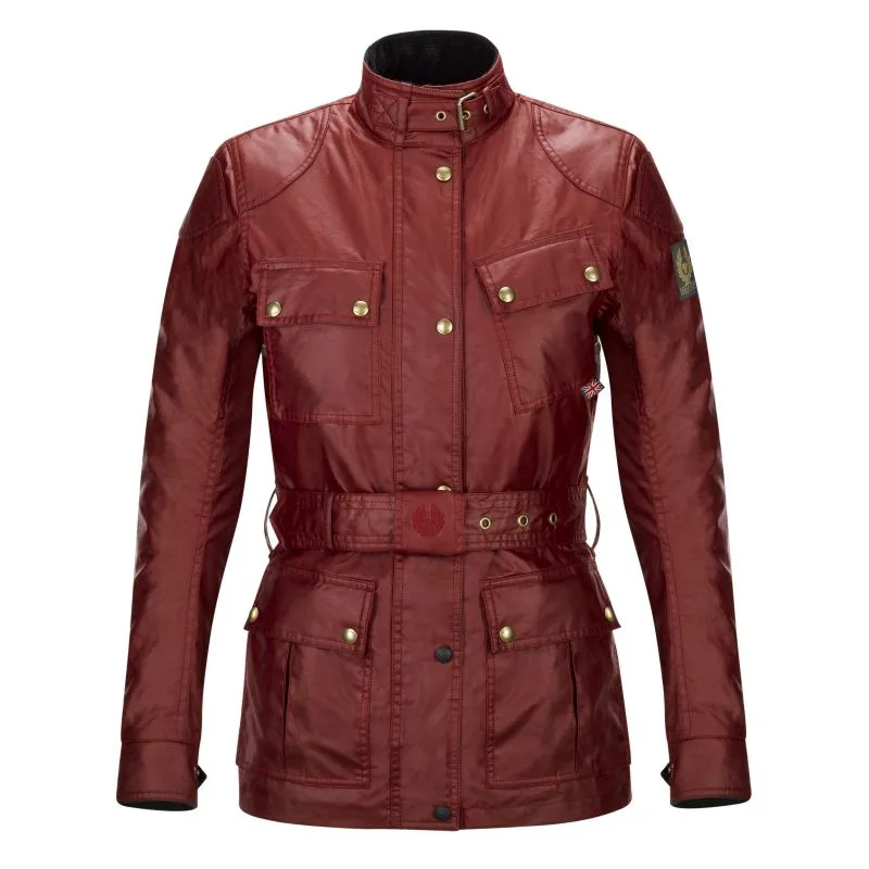 CHAQUETA TRIALMASTER PRO LADY WAX6OZ RACING RED  BELSTAFF