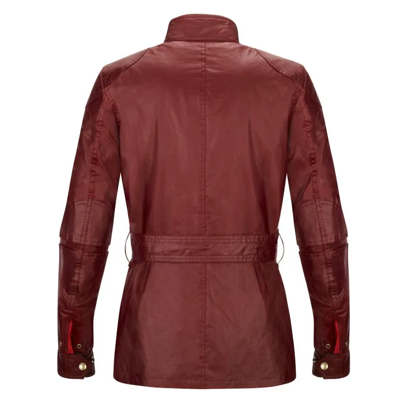 CHAQUETA TRIALMASTER PRO LADY WAX6OZ RACING RED  BELSTAFF