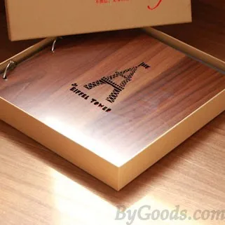 Christmas Present 12 inch Wood Manually Paste Photo Album
