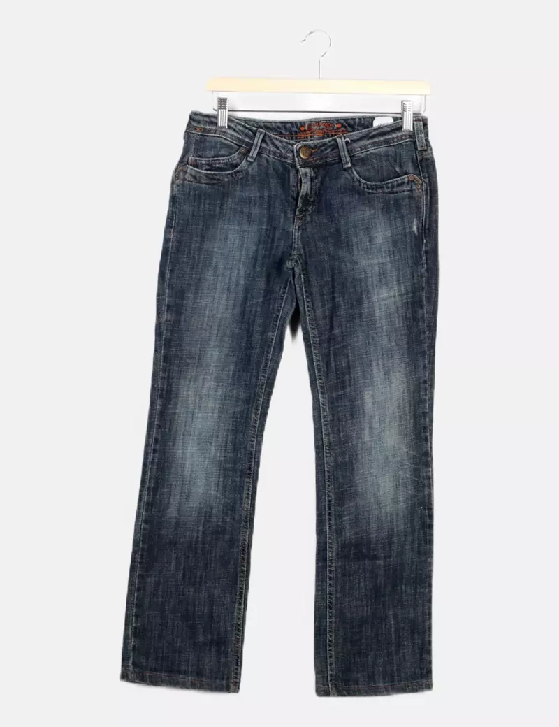 Cimarron Pantalón azul denim