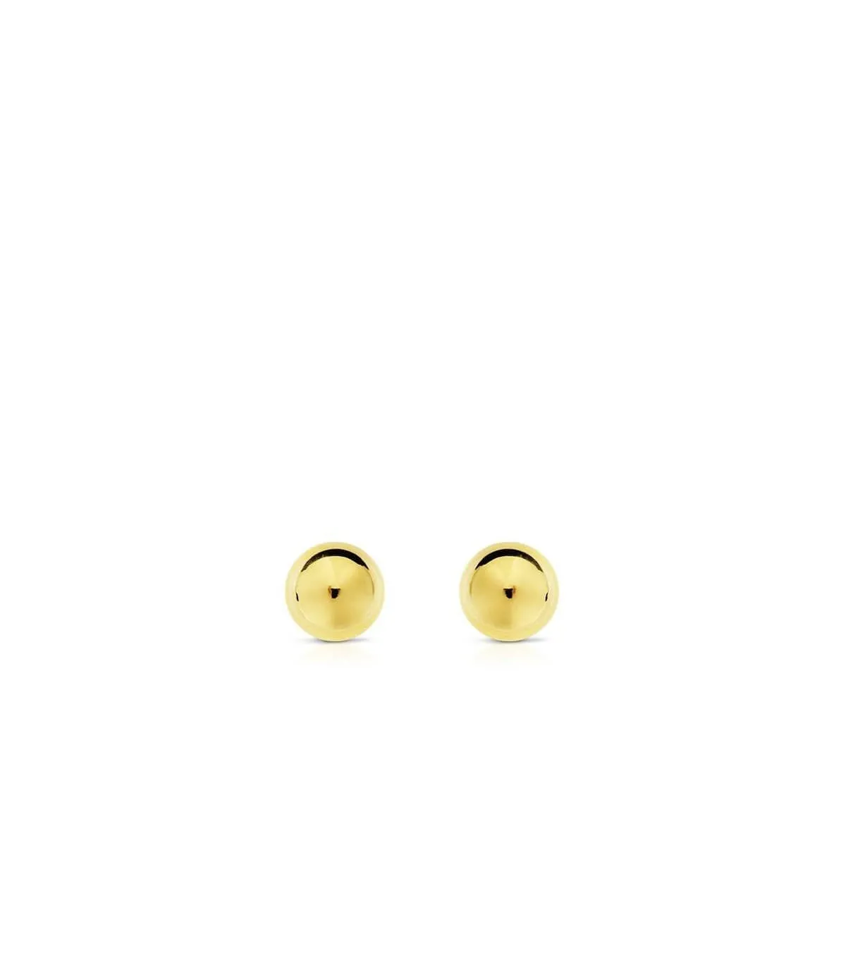 Clous d'oreilles or jaune Esther 5 mm 18 Carats
