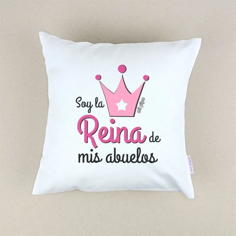 Cojín bebé La Reina de mis Abuelos