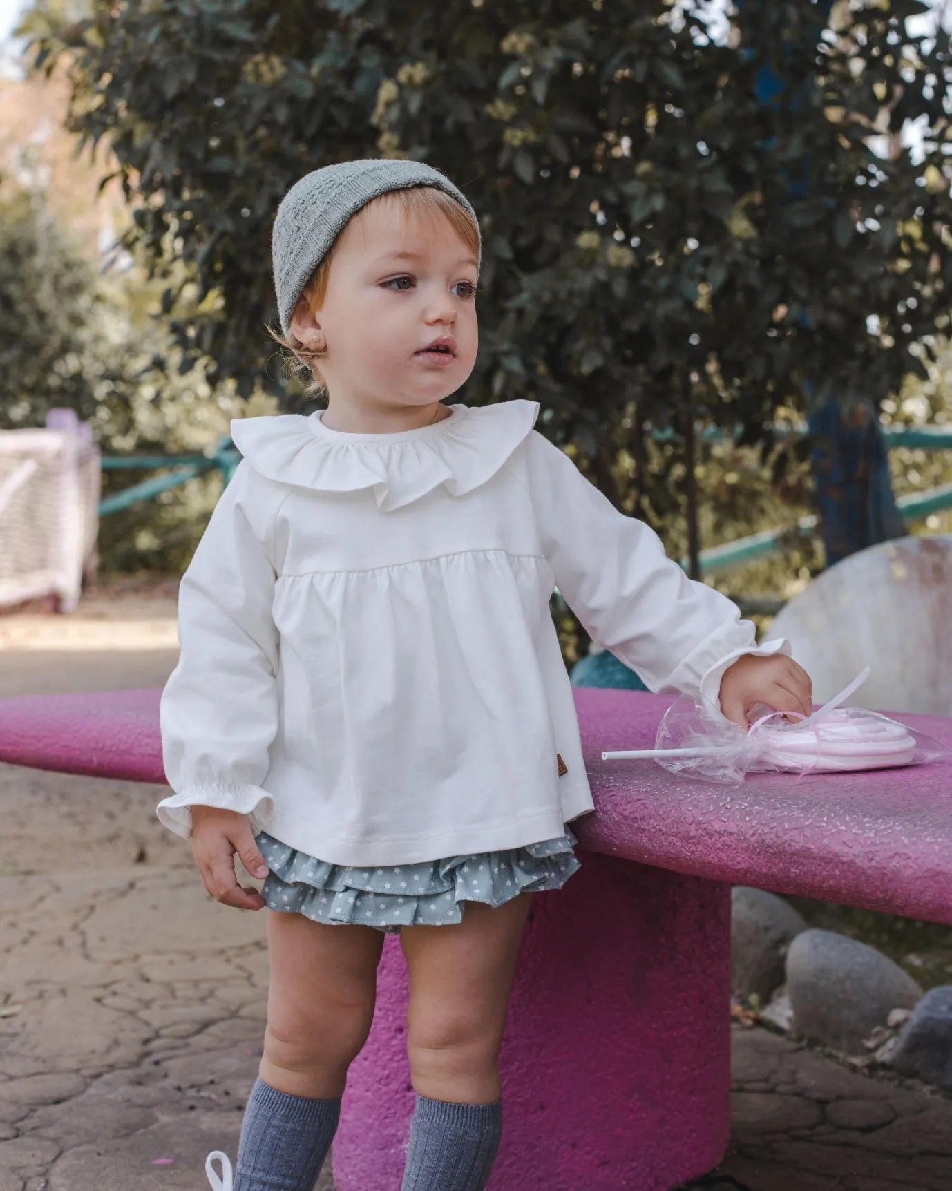 Conjunto niña colección estrellas de josé Varón
