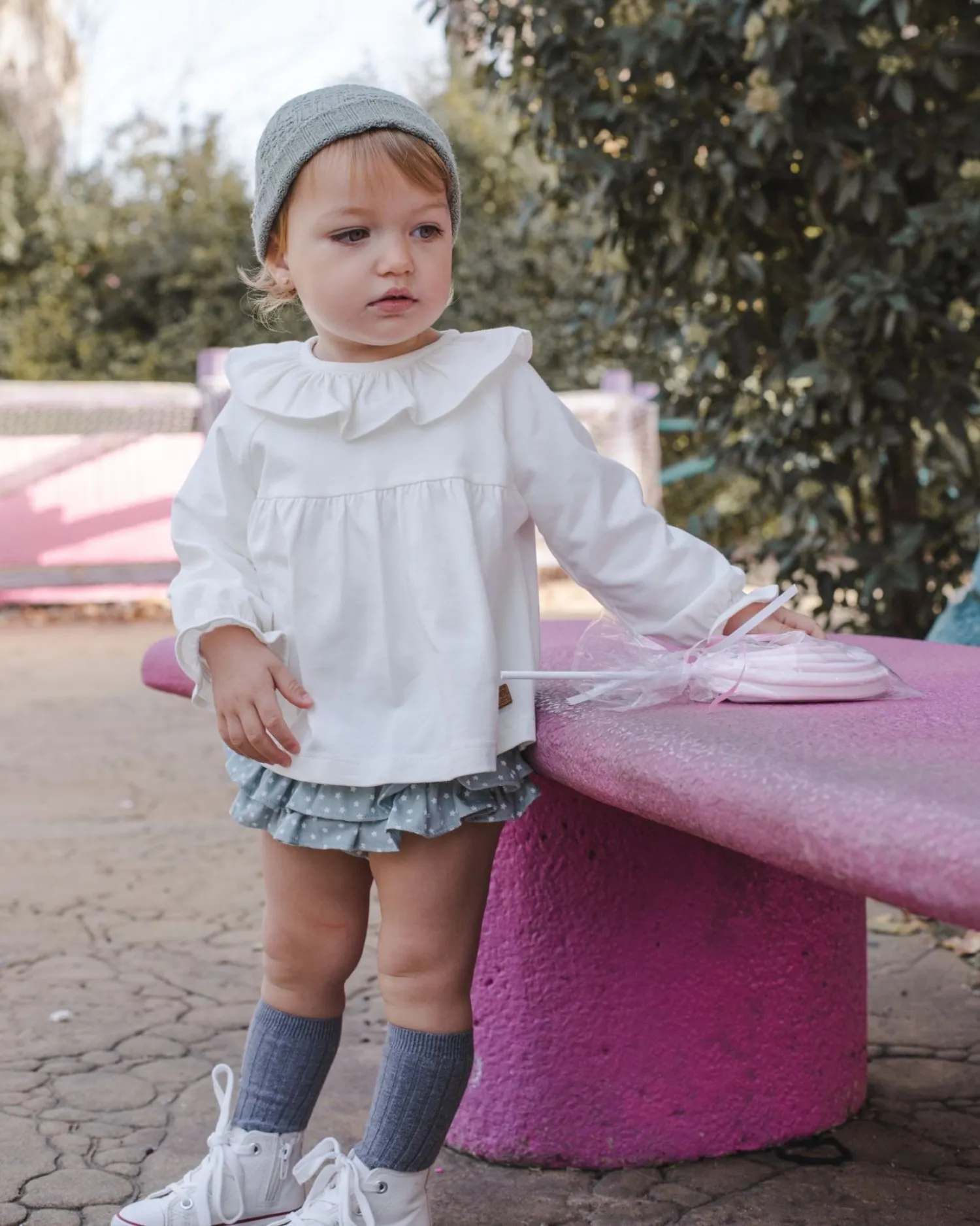 Conjunto niña colección estrellas de josé Varón