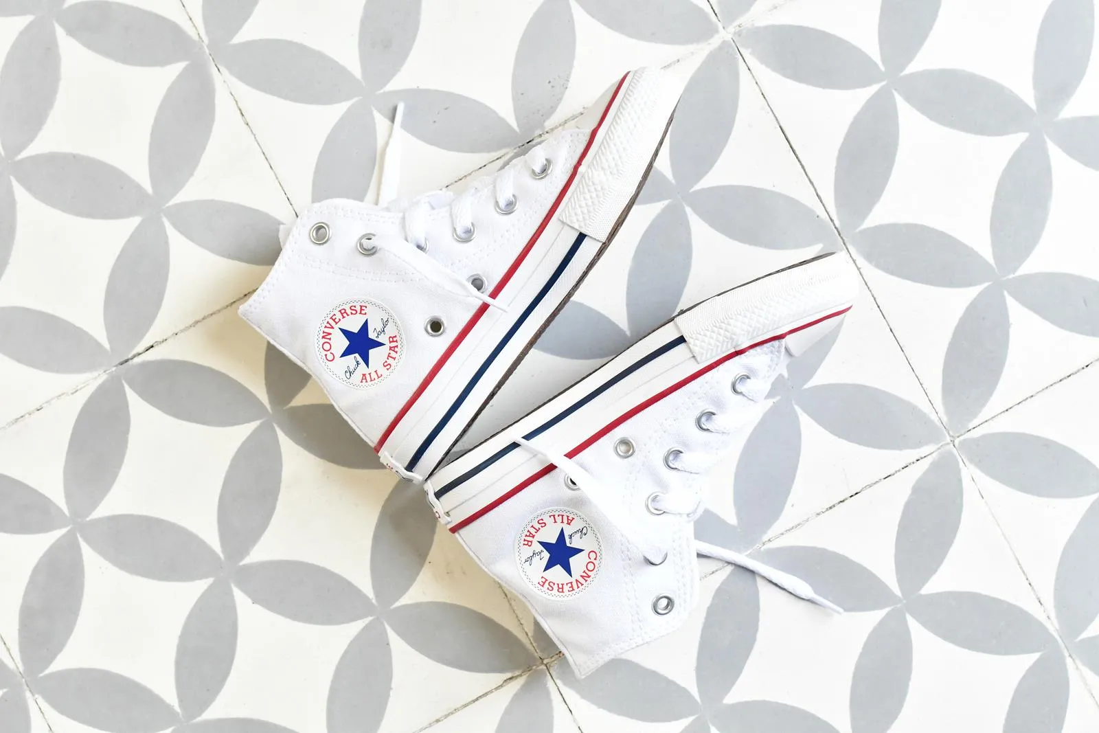 Converse Chuck Taylor AllStar Bota Blanca Jóvenes Kids