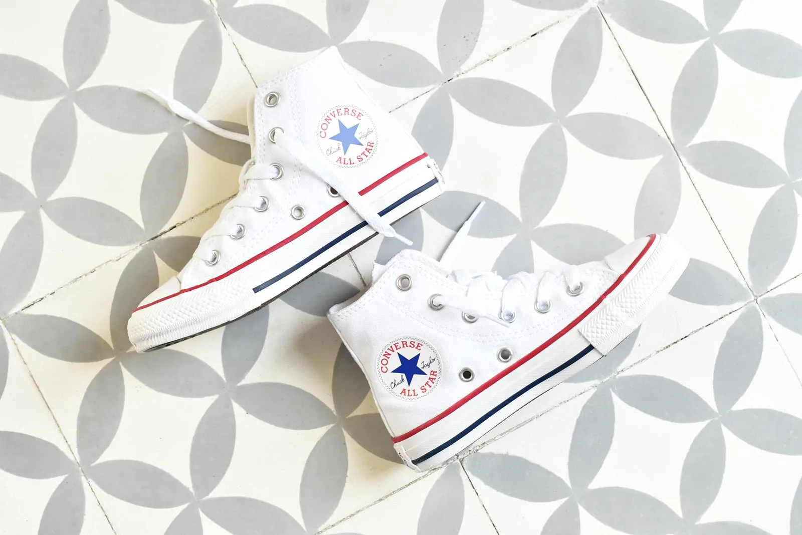 Converse Chuck Taylor AllStar Bota Blanca Jóvenes Kids