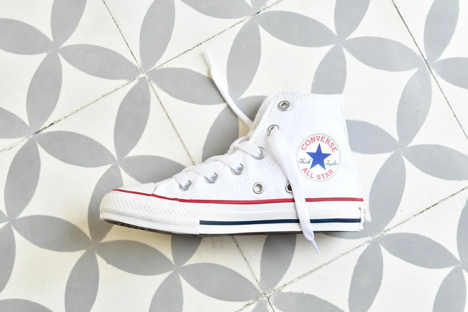 Converse Chuck Taylor AllStar Bota Blanca Jóvenes Kids