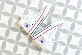 Converse Chuck Taylor AllStar Bota Blanca Jóvenes Kids