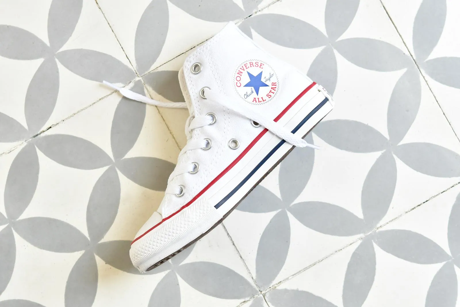 Converse Chuck Taylor AllStar Bota Blanca Jóvenes Kids