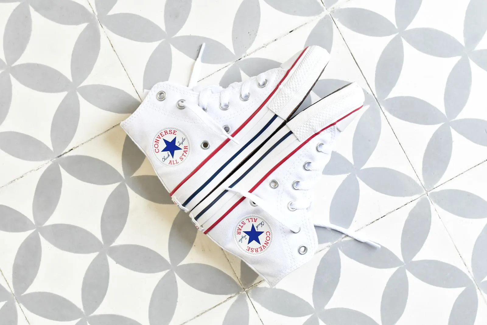 Converse Chuck Taylor AllStar Bota Blanca Jóvenes Kids