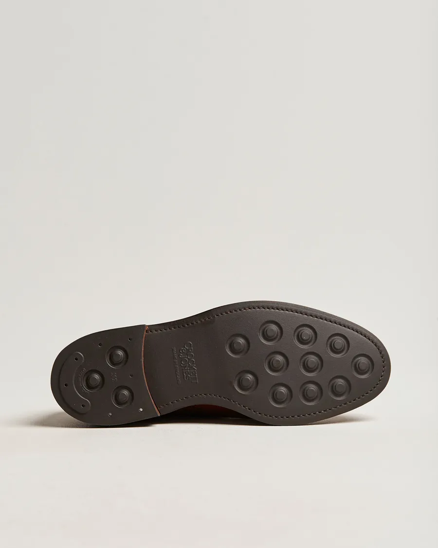 Crockett & Jones Pembroke Derbys Tan Grained Calf