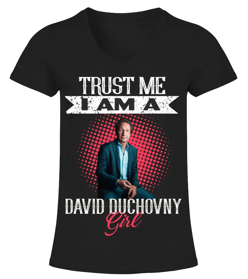 DAVID DUCHOVNY THING YOU WOULDN'T UNDERSTAND Camiseta cuello pico Mujer