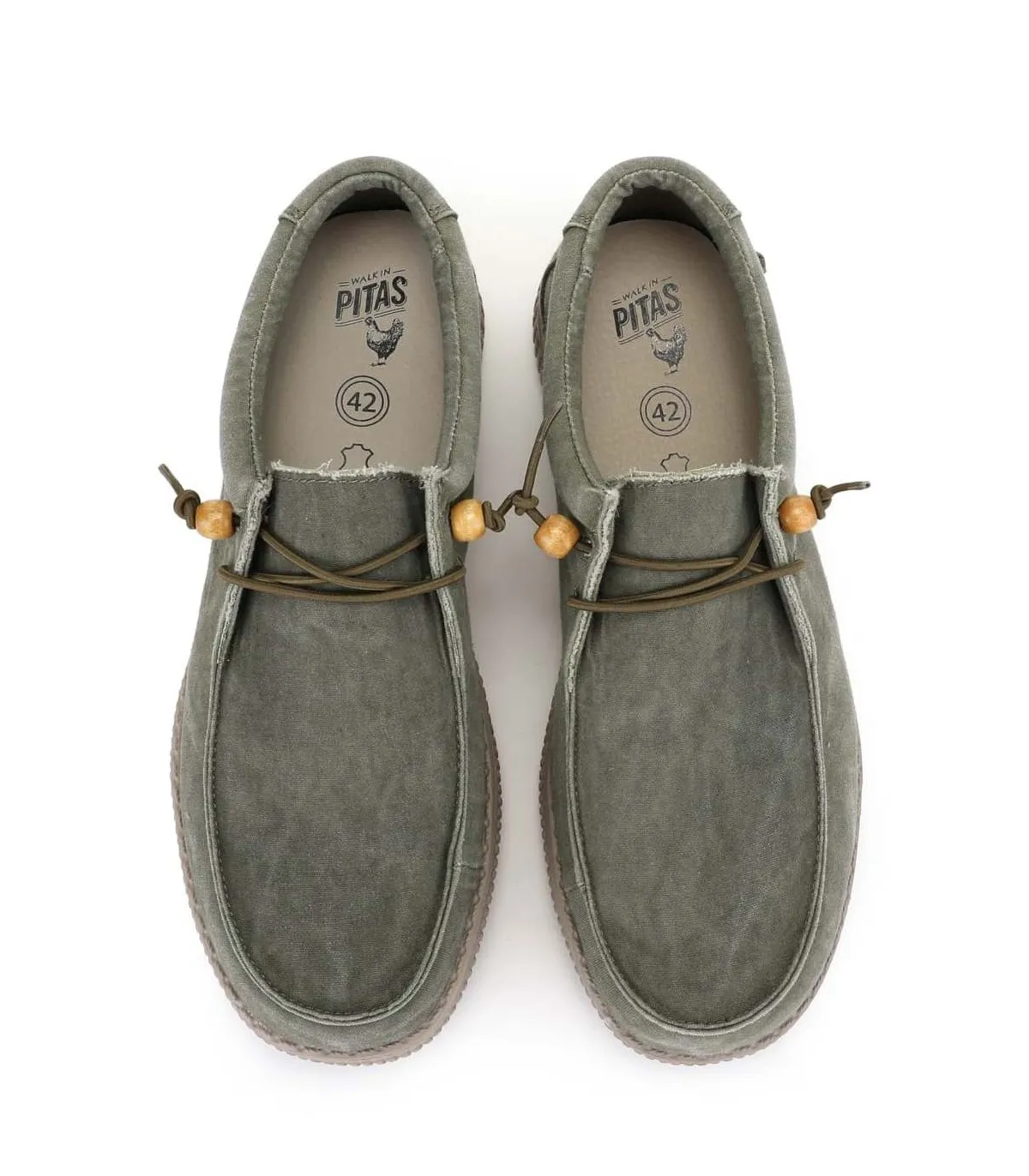 Deportivo Wallaby hombre verde caqui.
