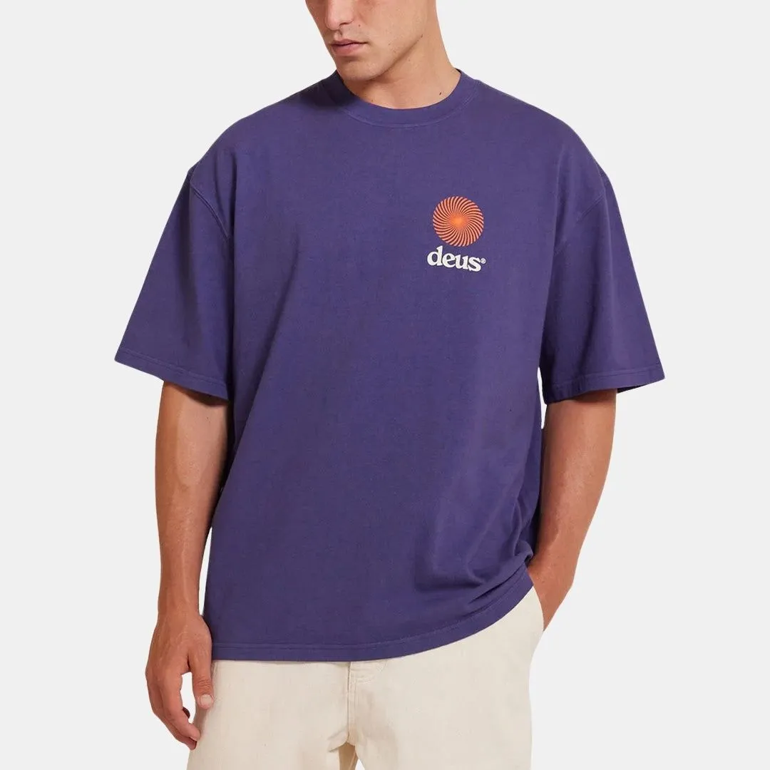Deus Ex Machina Strata Tee Patriot Blue