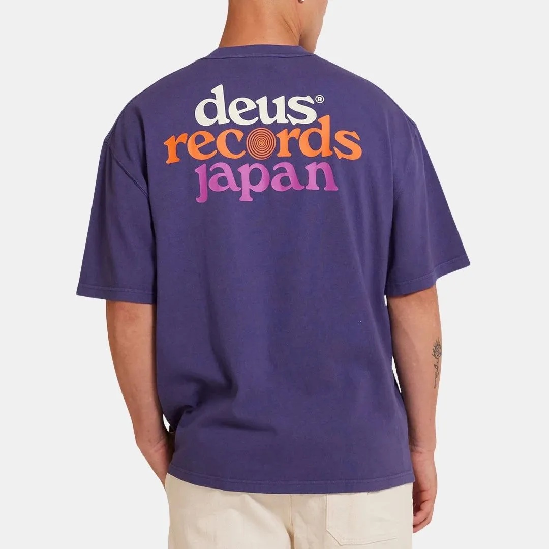 Deus Ex Machina Strata Tee Patriot Blue