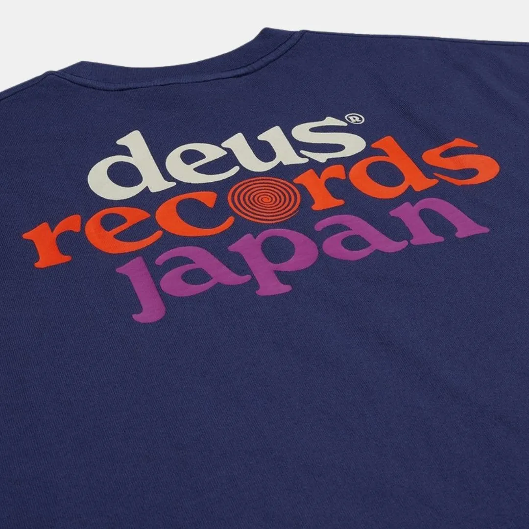 Deus Ex Machina Strata Tee Patriot Blue