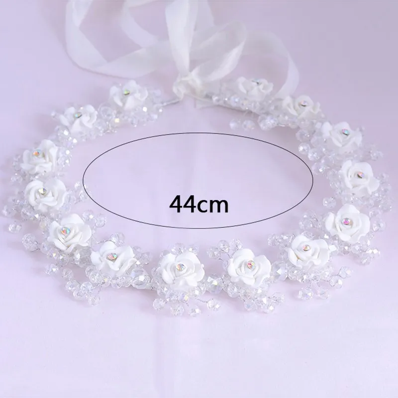 Diadema Corona En Flores Damas De Honor Niña Mujer