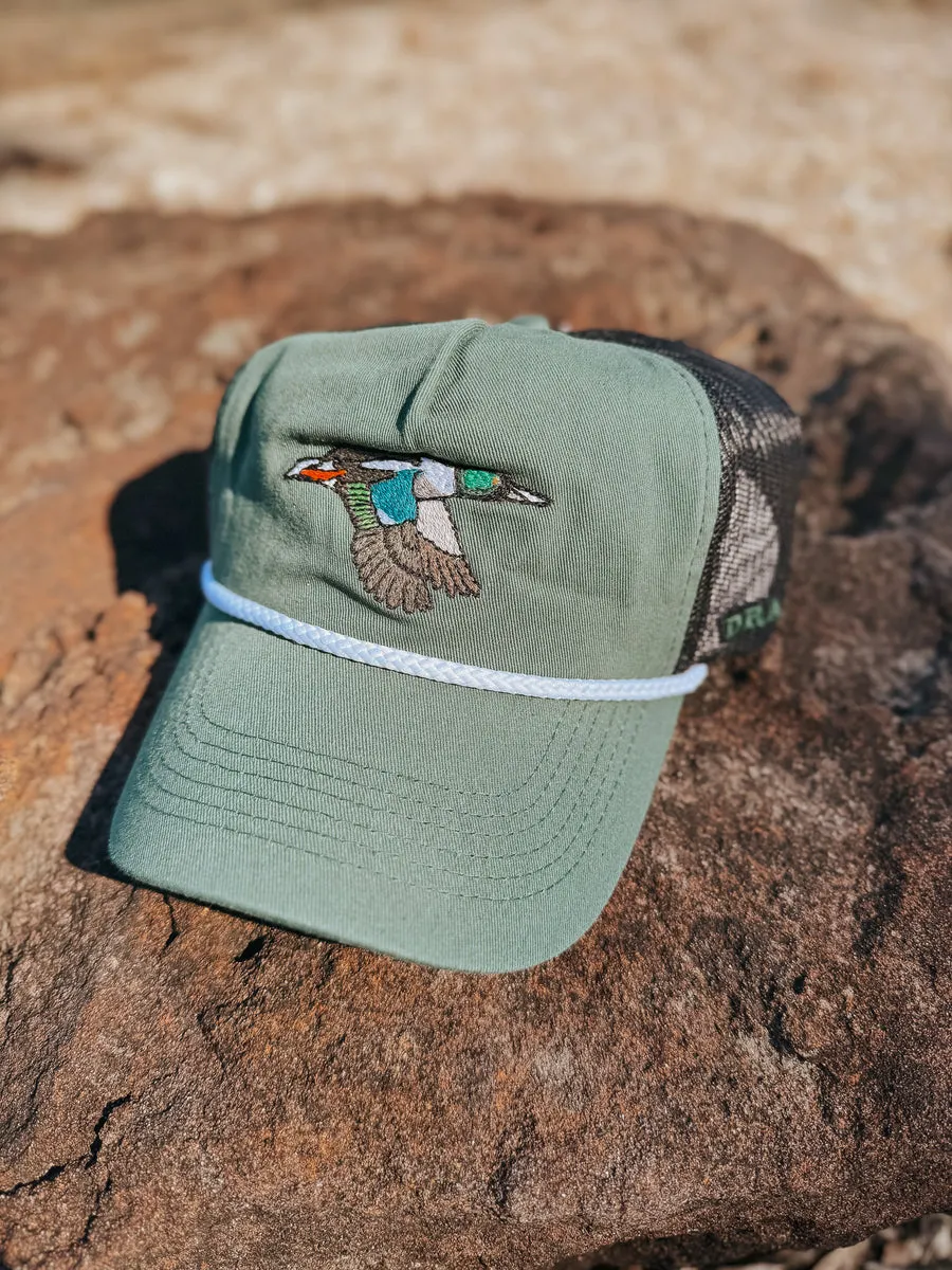 DRAKE RETRO DUCK PATCH CAP  SHOVELER