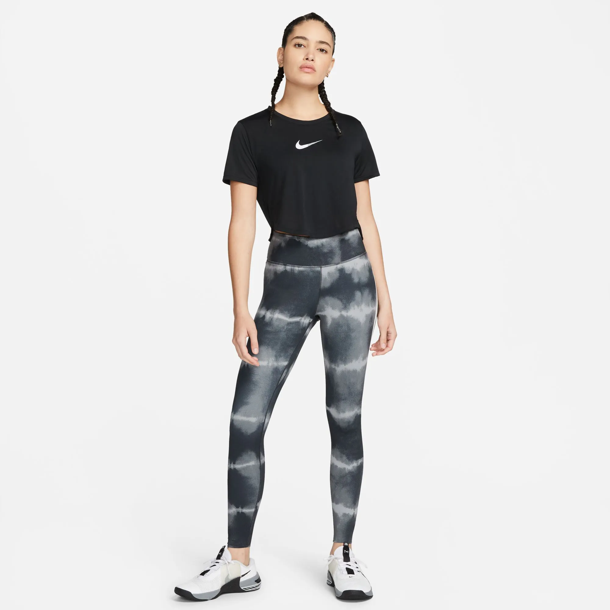DRIFIT ONE LUXE MIDRISE ALL OVER PRINT MALLA MUJERES