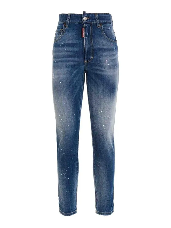 DSQUARED2 JEANS BOOTCUT  AZUL