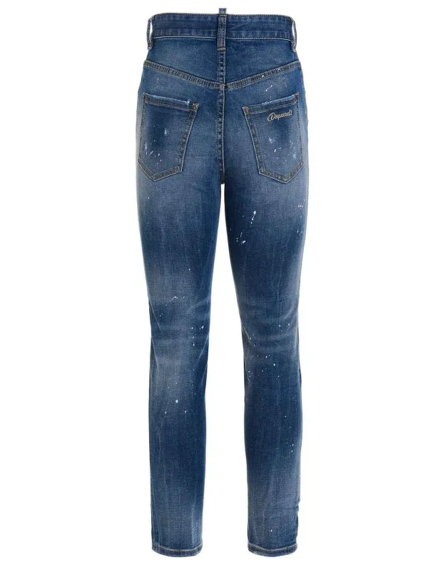DSQUARED2 JEANS BOOTCUT  AZUL