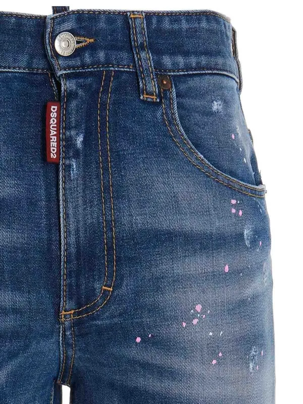 DSQUARED2 JEANS BOOTCUT  AZUL