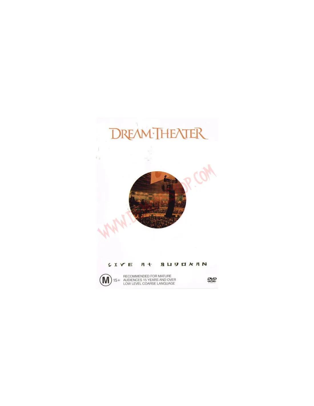 DVD DREAM THEATER  LIVE AT BUDOKAN