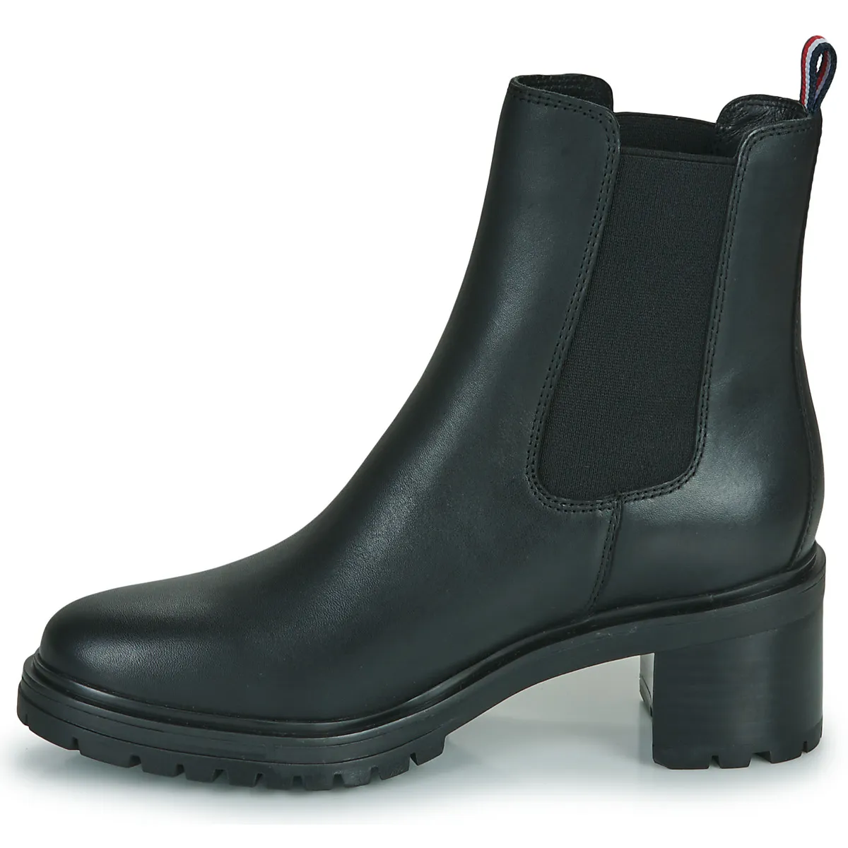 ESSENTIAL MIDHEEL LEATHER BOOTIE