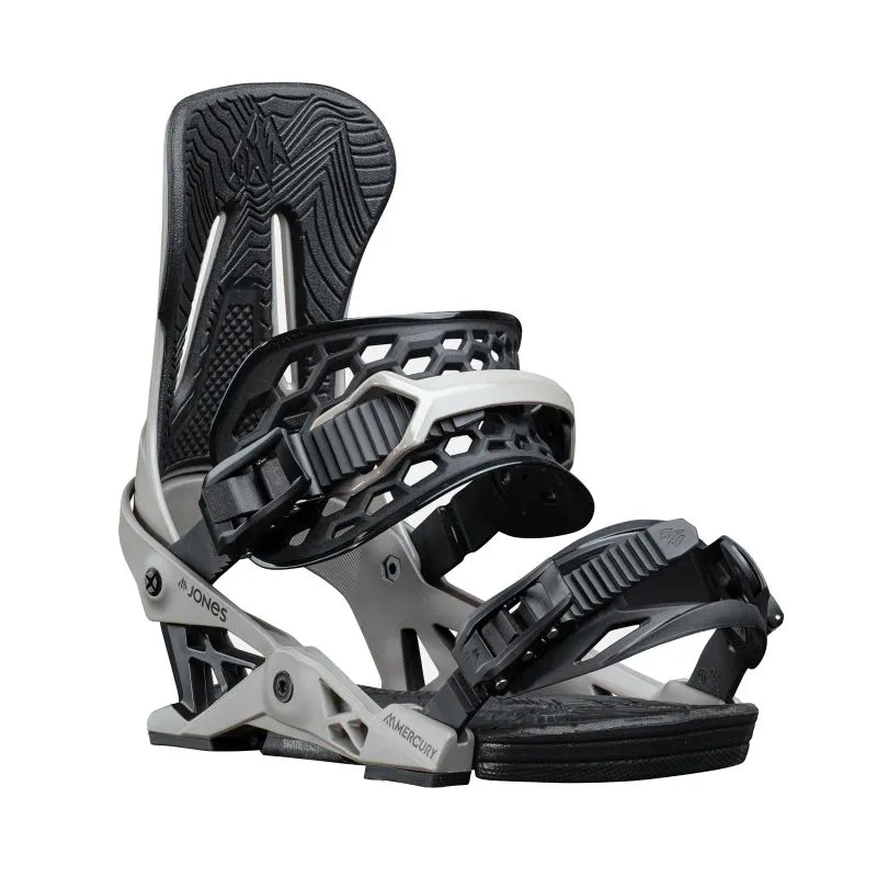 Fijación de snowboard Jones Mercury (Gris Tierra)