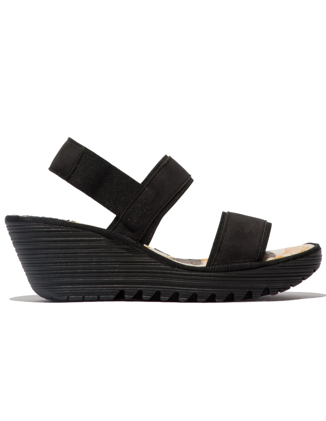 FLY LONDON YACO416 , sandalia mujer de cuña FLY LONDON