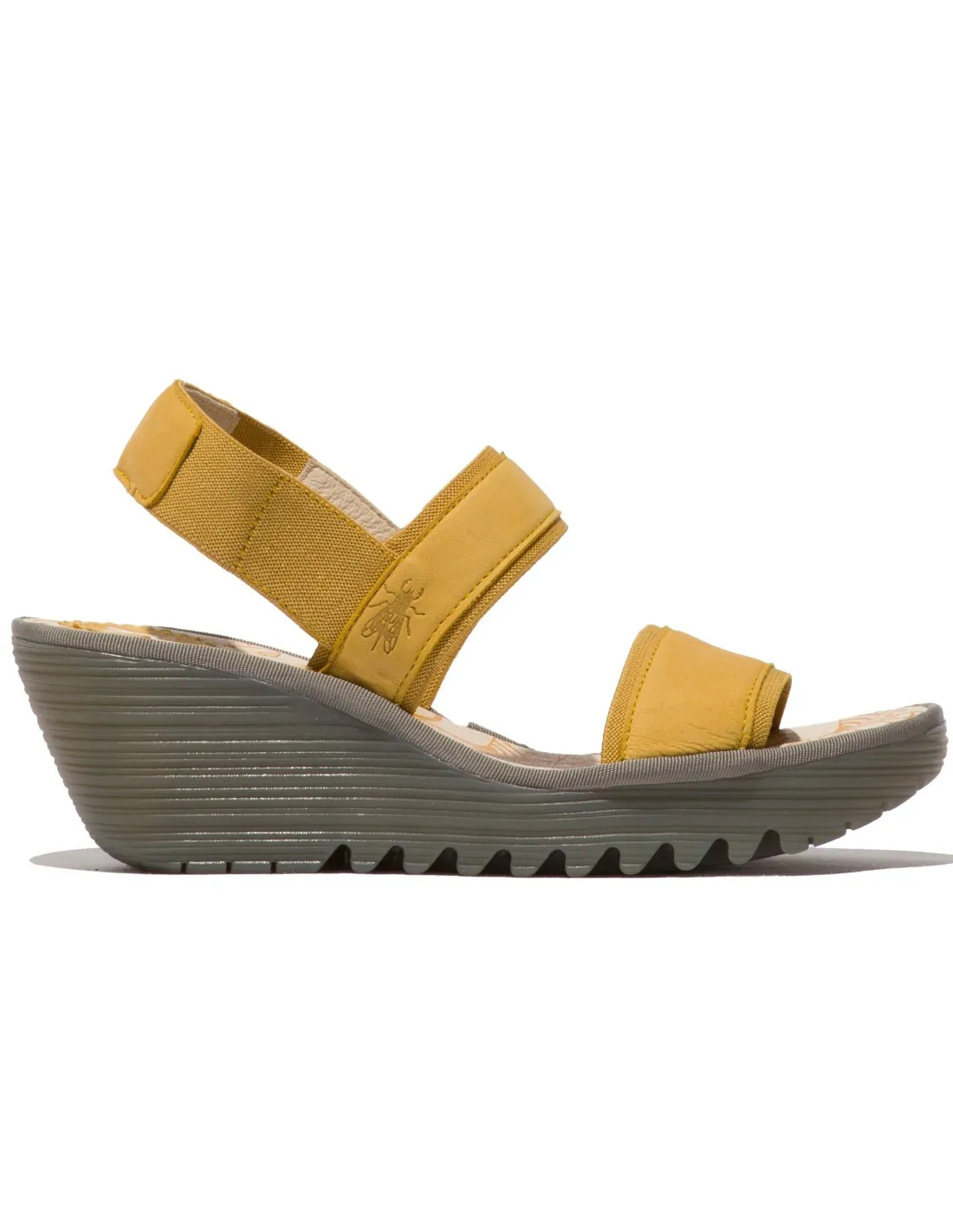 FLY LONDON YACO416 , sandalia mujer de cuña FLY LONDON