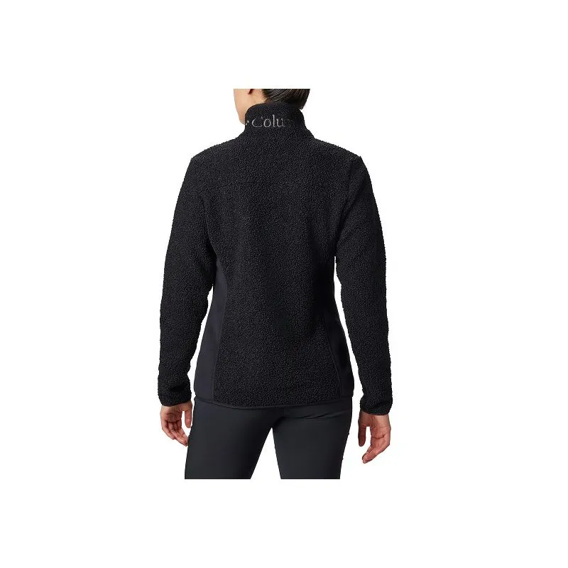 Forro polar Columbia Panorama Full Zip (negro) Mujer