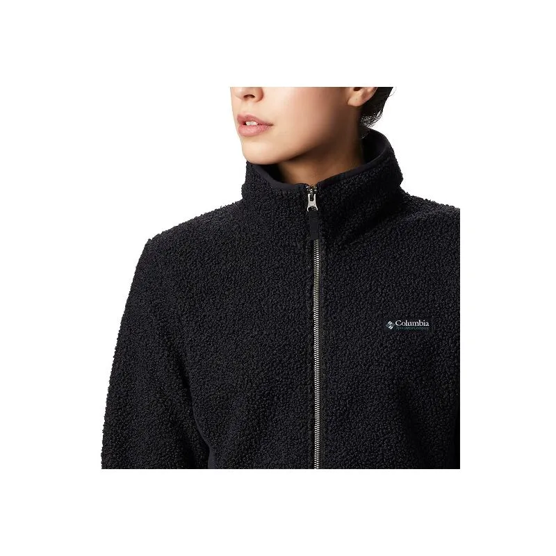 Forro polar Columbia Panorama Full Zip (negro) Mujer
