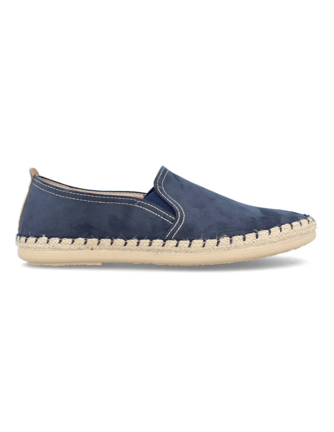 GARZóN  MOCASíN ELáSTICOS YUTE MARINO