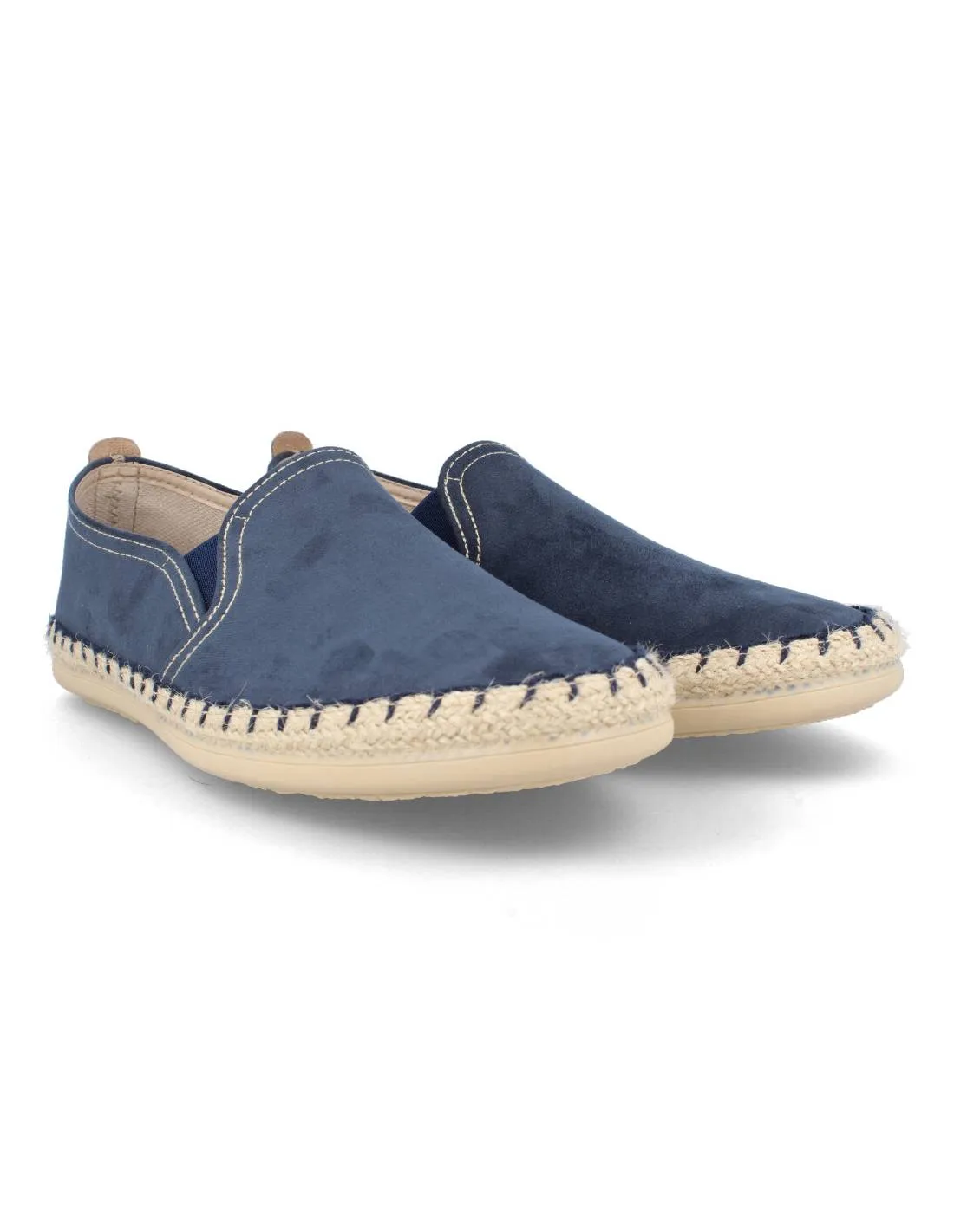 GARZóN  MOCASíN ELáSTICOS YUTE MARINO