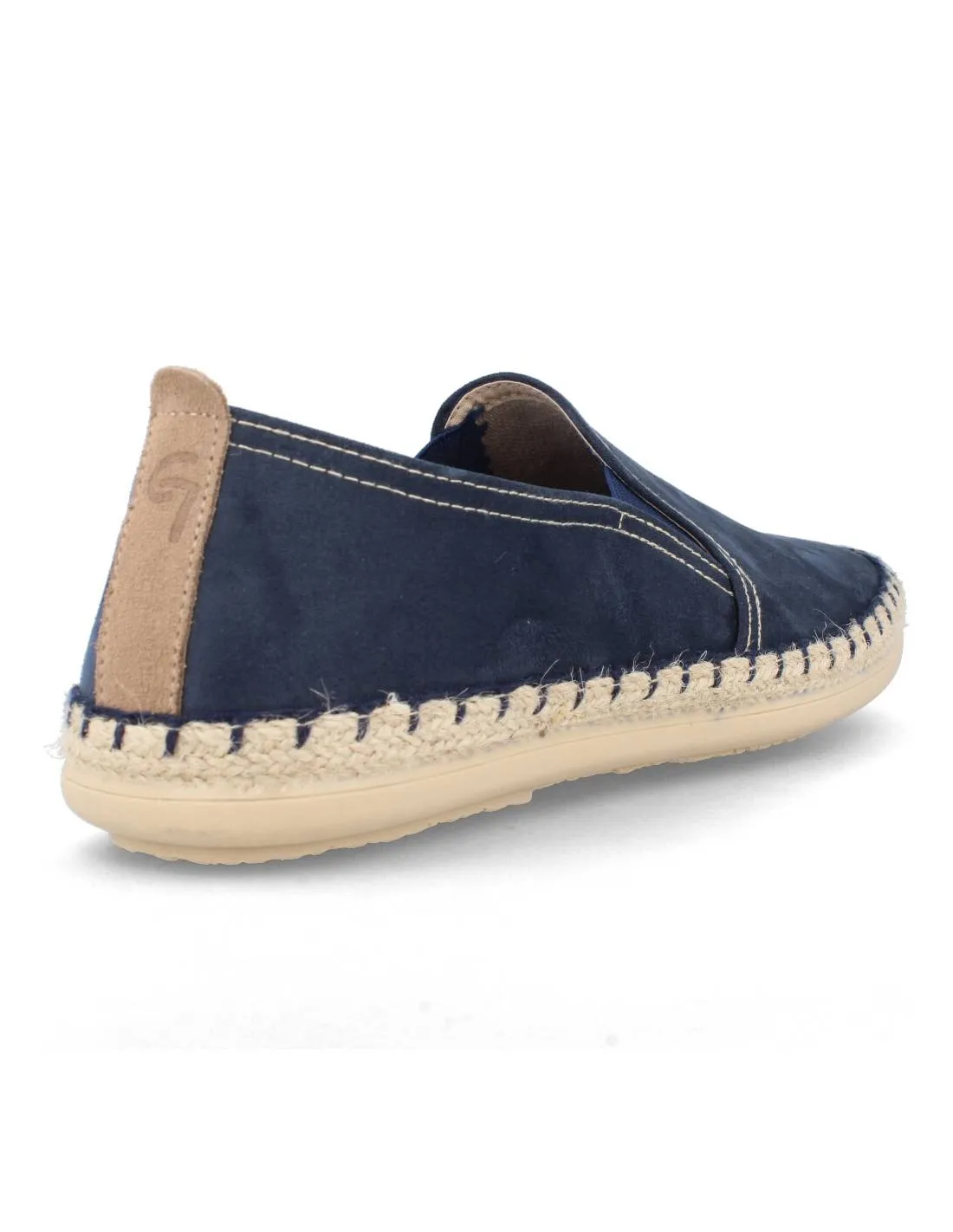 GARZóN  MOCASíN ELáSTICOS YUTE MARINO