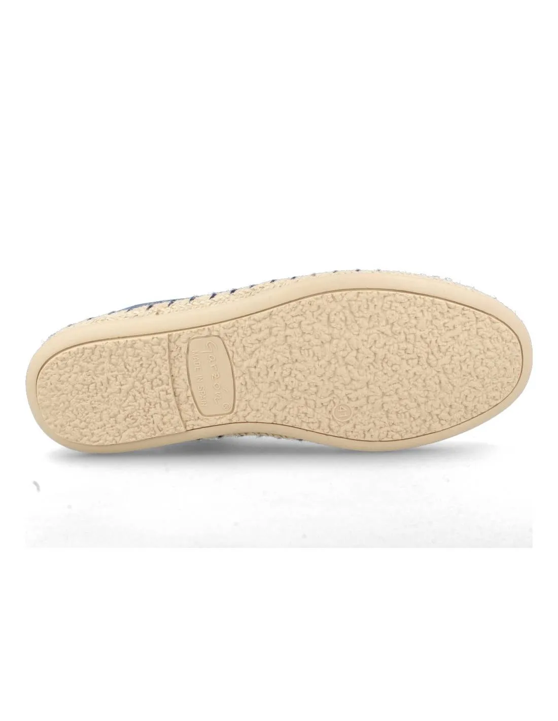 GARZóN  MOCASíN ELáSTICOS YUTE MARINO