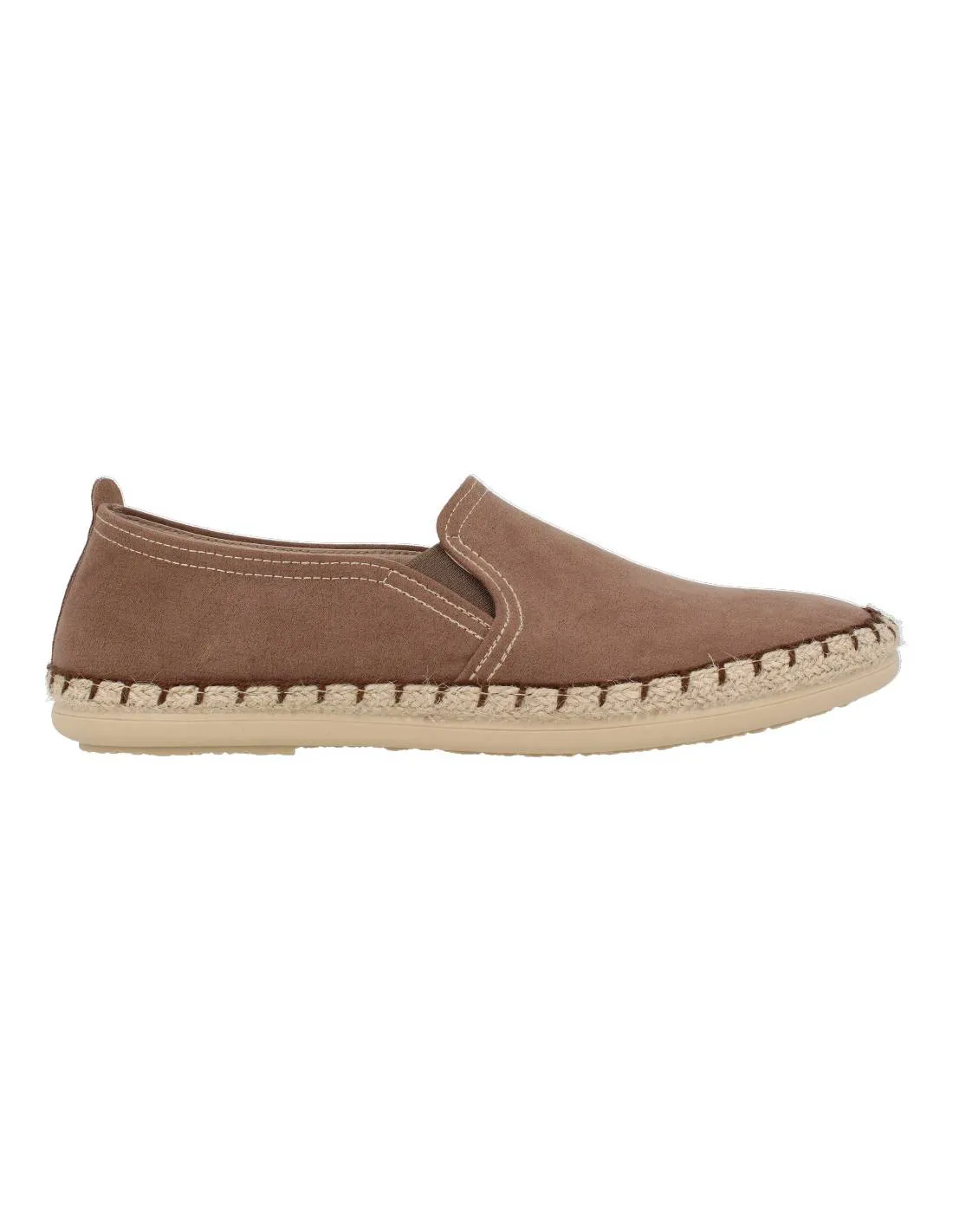 GARZóN  MOCASíN ELáSTICOS YUTE VISóN