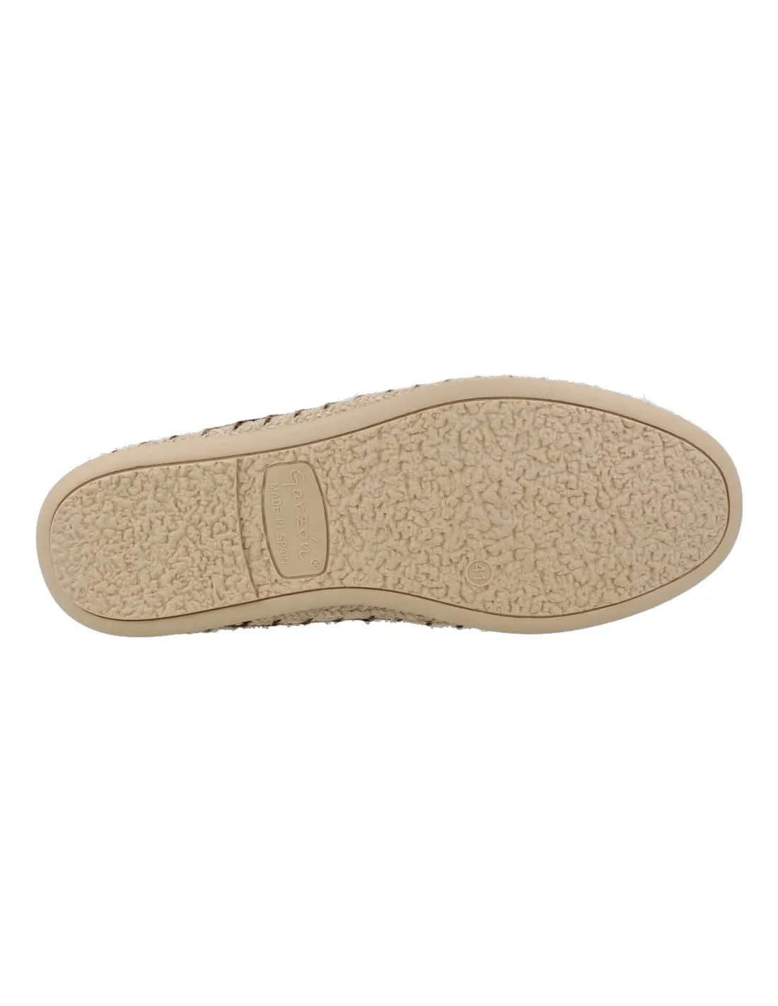 GARZóN  MOCASíN ELáSTICOS YUTE VISóN