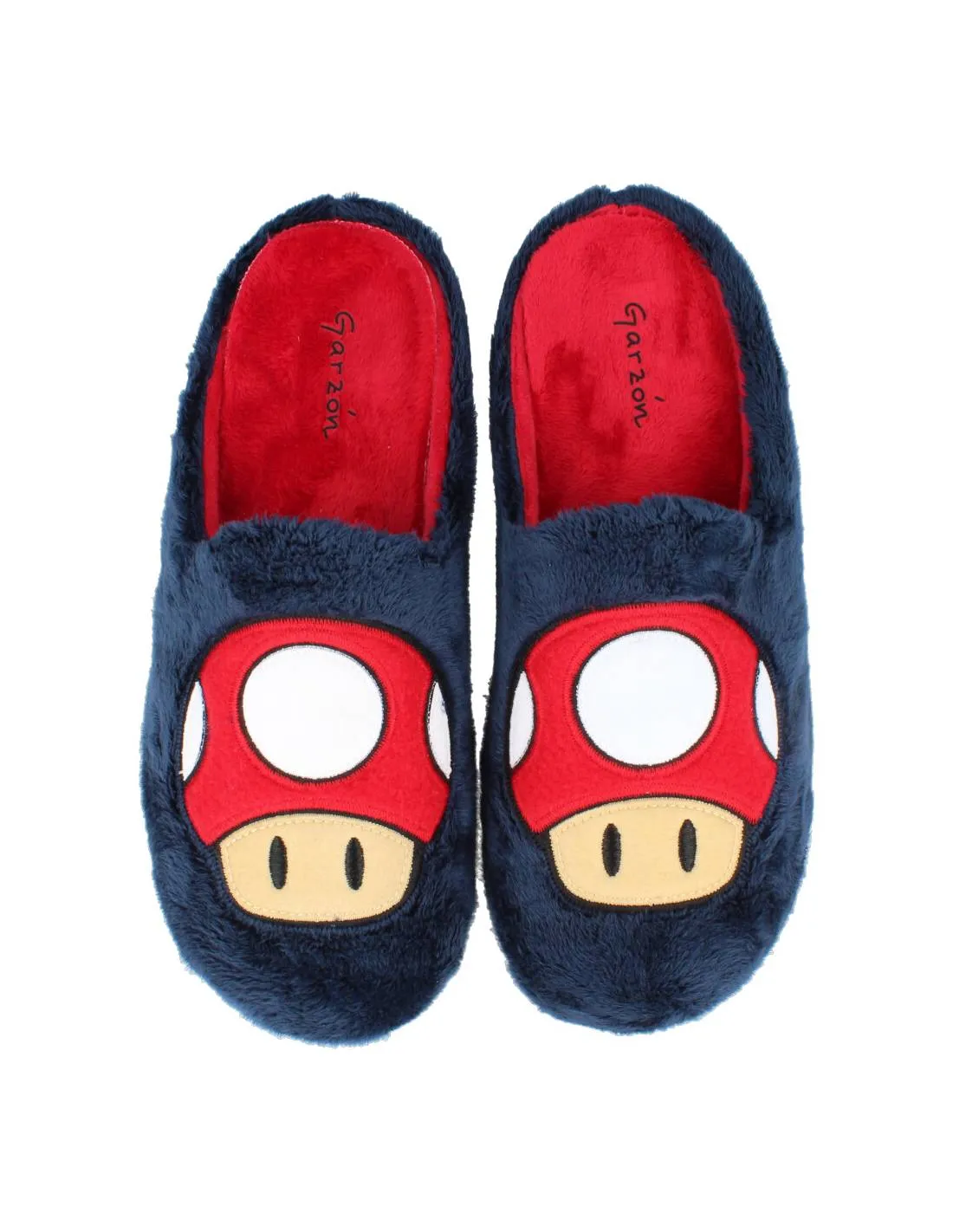 GARZóN  ZAPATILLAS CASA HOMBRE SETA MARINO ROJO