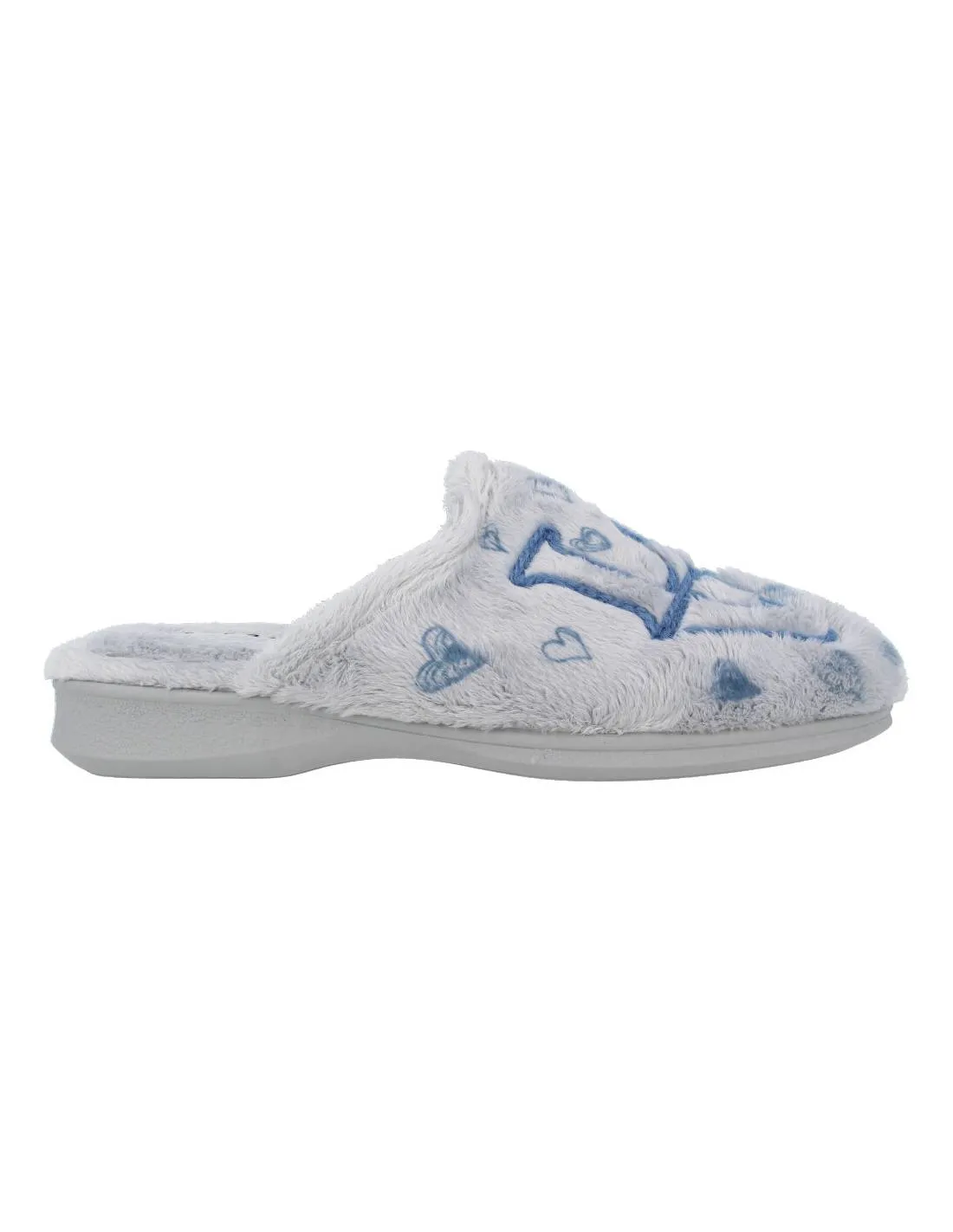 GARZóN  ZAPATILLAS CASA LOVE CORAZóN PERLA