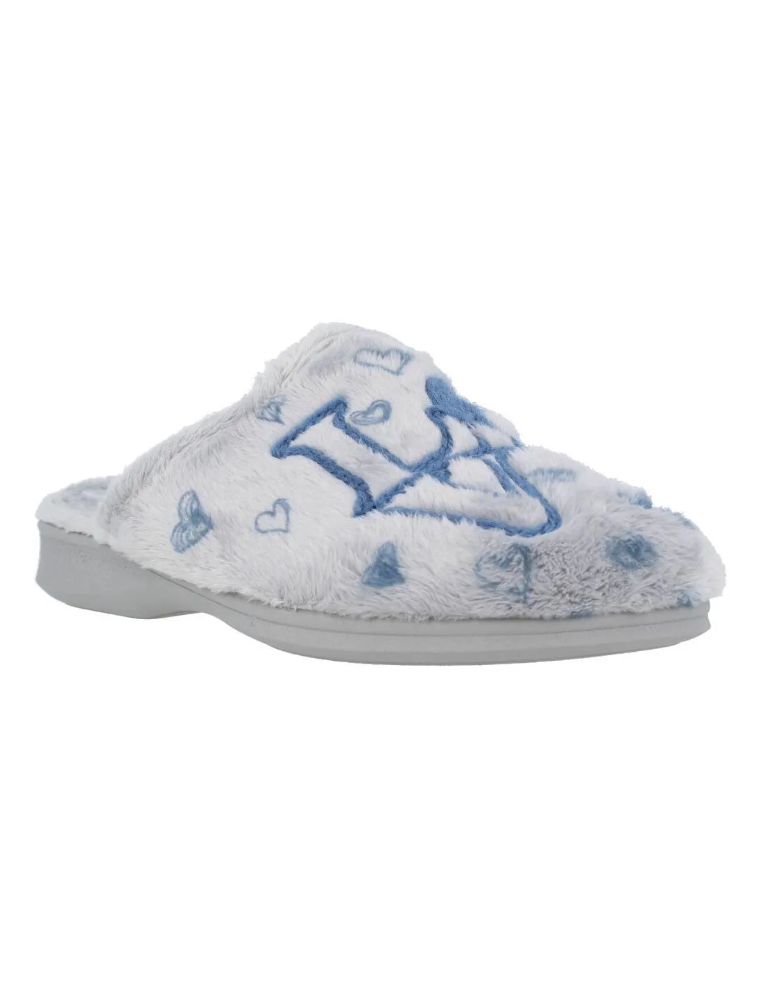 GARZóN  ZAPATILLAS CASA LOVE CORAZóN PERLA