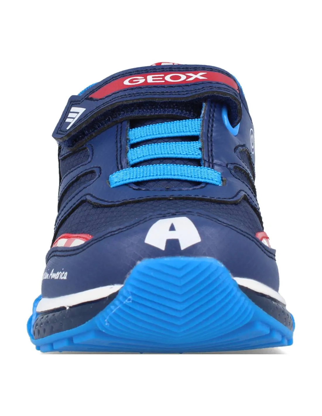 GEOX  DEPORTIVA AVENGERS CASUAL KIDS J BAYONYC NAVY RED