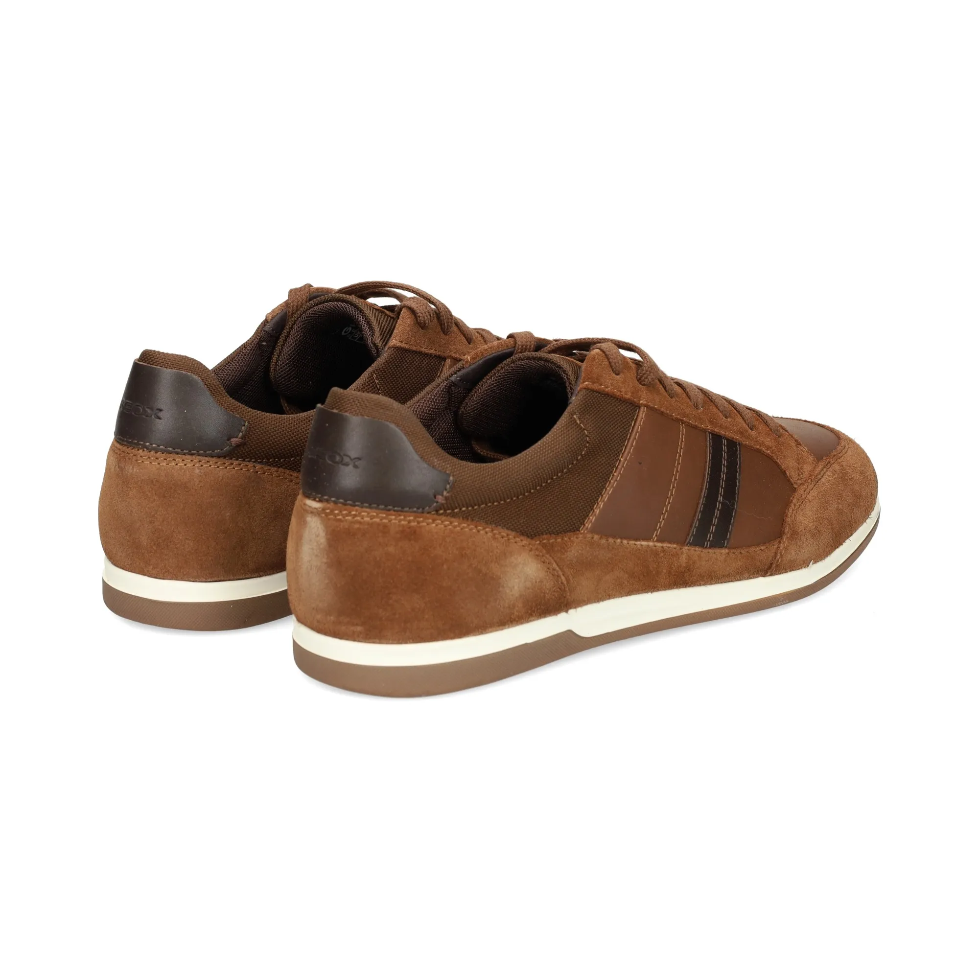 GEOX Zapatillas de Hombre C6002 [LT BROWN