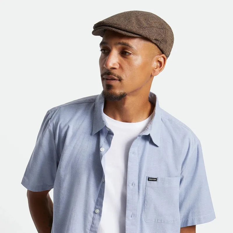 Gorra Brixton: Hooligan Snap Cap (Brown Khaki)