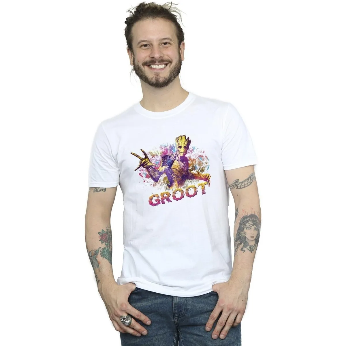 Guardians Of The Galaxy Abstract Groot