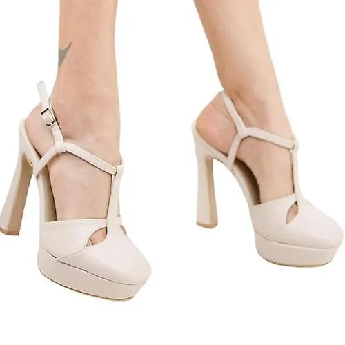 Heeled Women's Handmade Shoes Pair Of 1