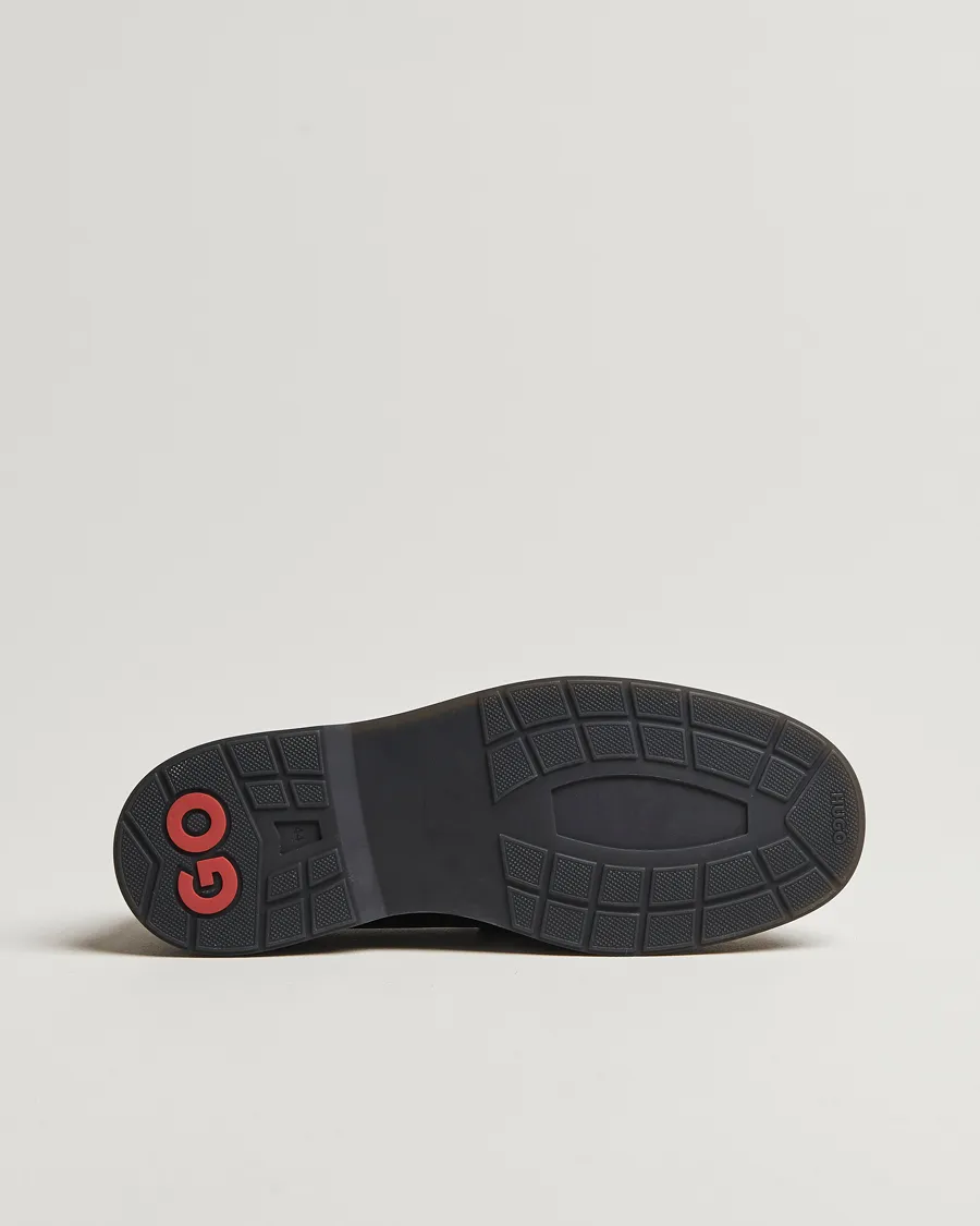 HUGO Chaol Leather Loafer Black
